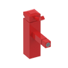 Rubinet Single Control Bidet Fitting (less drain) Red