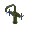 Rubinet Single Hole Dual Handle Lav. Set. (less drain) Green Envy