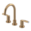 Rubinet Widespread Lav set (less drain) Satin Gold