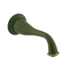 Rubinet Tub Filler Spout Wall Mount Green Envy
