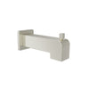 Baril Square 7" tub spout with diverter