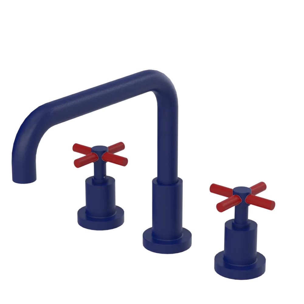 Rubinet Widespread Kitchen Set Midnight Blue