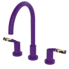 Rubinet Widespread Kitchen Set Purple Haze