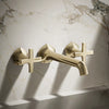 Occasion® Wall-mount bathroom sink faucet Cross handle trim, 1.2 gpm