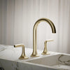 Occasion® Bathroom sink faucet spout with Cane design, 0.5 gpm