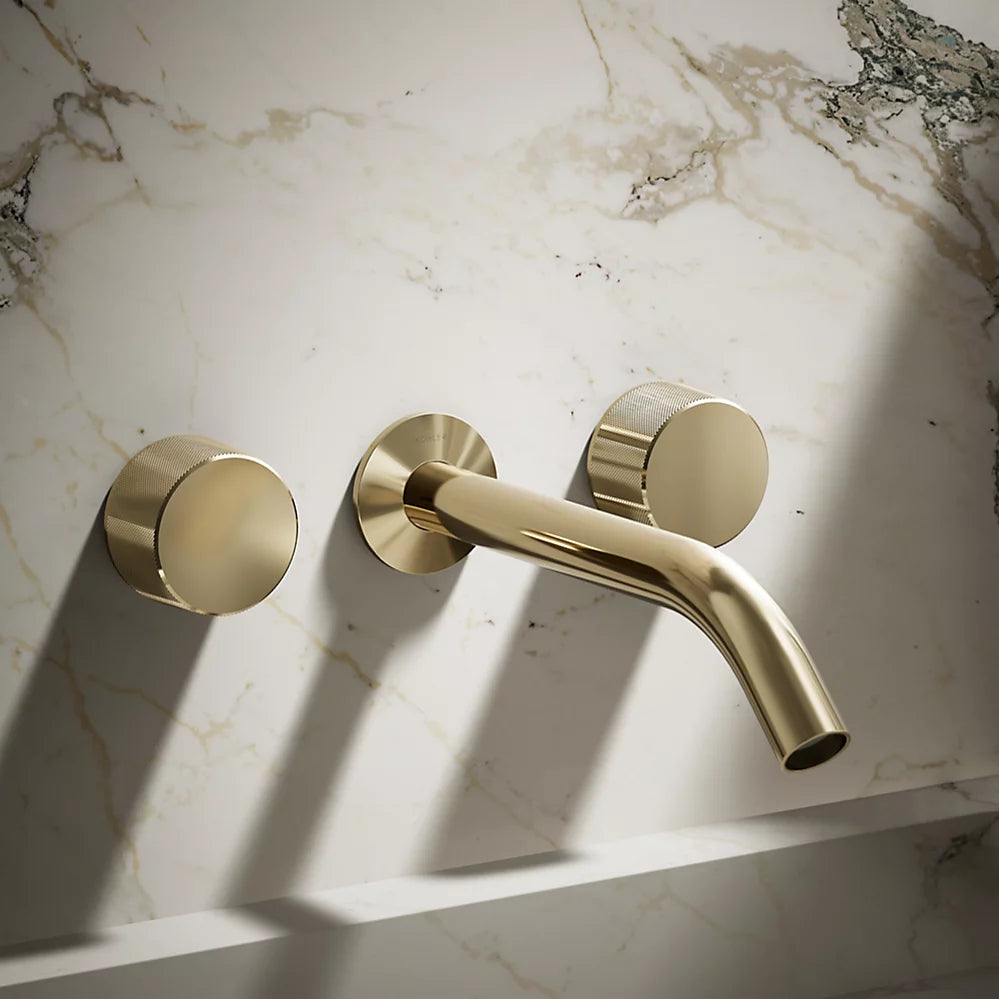 Components® Wall-mount bathroom sink faucet Oyl handle trim