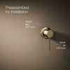 Components® Wall-mount bathroom sink faucet handle