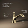 Artifacts® with Bell design Bathroom sink faucet spout with Bell design, 1.2 gpm