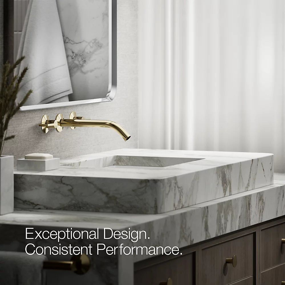 Components® Wall-mount bathroom sink faucet Lever handle trim