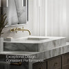 Purist® Wall-mount bathroom sink faucet trim with Cross handles, 1.2 gpm