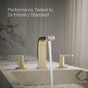 Parallel® Widespread bathroom sink faucet, 1.0 gpm