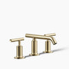 Purist® Widespread bathroom sink faucet with Lever handles, 1.2 gpm