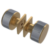 Rubinet Shower Door Knob (set) Satin Gold