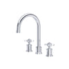 Perrin & Rowe Armstrong Widespread Bathroom Faucet With C-Spout