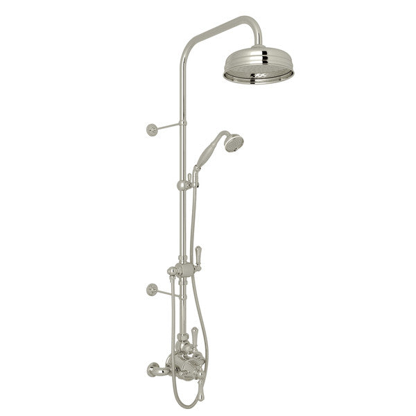 Perrin & Rowe Georgian Era Thermostatic Shower Package - With Metal Lever Handle.KIT61NLS