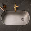 Julien Undermount Arcova Single Bowl Kitchen Sink, 30"x17"x10"