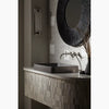 WasteLAB® Vox® 23" rectangular vessel bathroom sink, no overflow