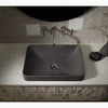 WasteLAB® Vox® 23" rectangular vessel bathroom sink, no overflow