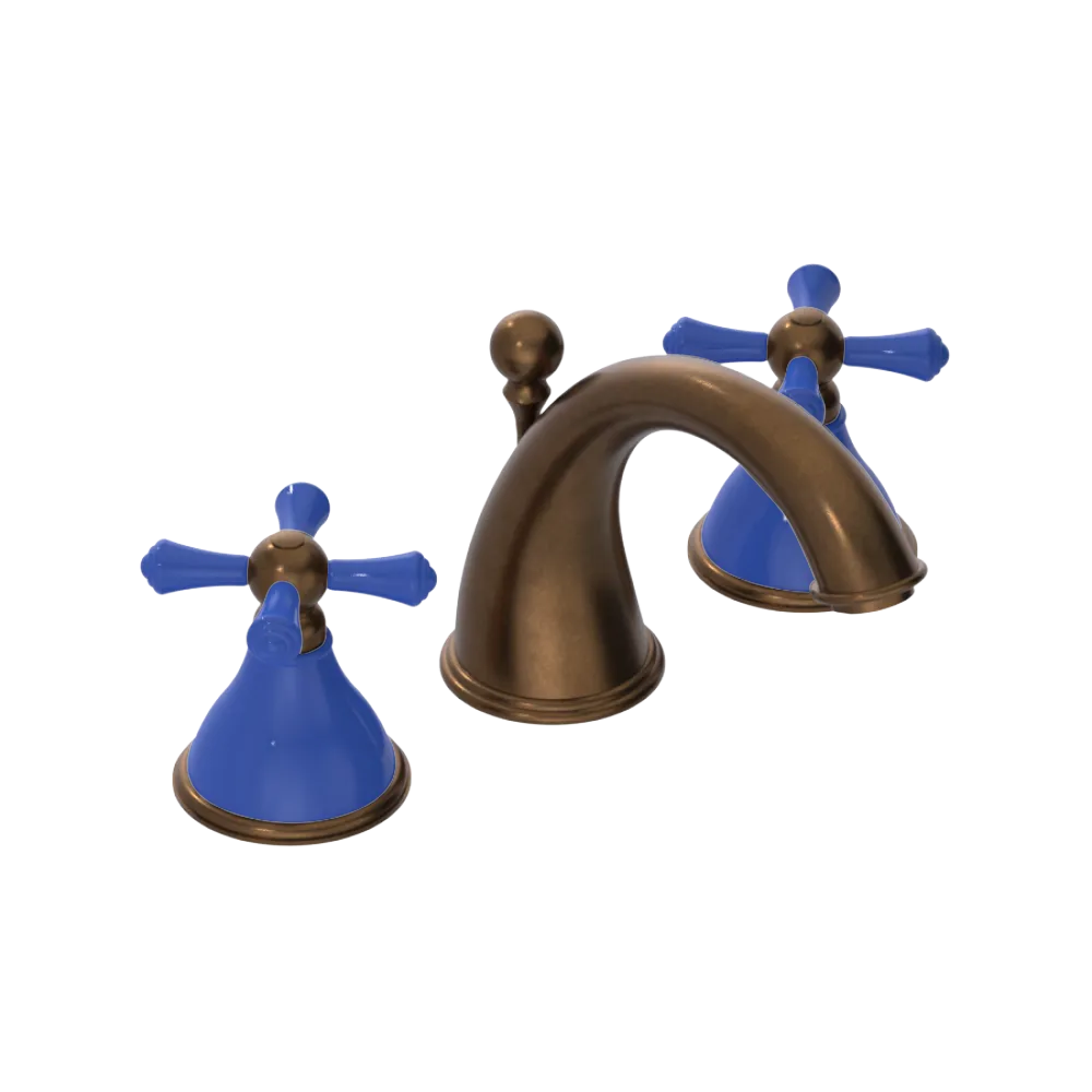 Rubinet Widespread Lav. Set. (less drain) Tuscan Brass