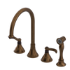 Rubinet Widespread Kitchen Set with Hand Spray Oil Rubbed Bronze