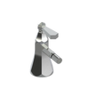 Rubinet Single Control Bidet Fitting (less drain) Satin Nickel