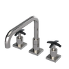 Rubinet Widespread Kitchen Set with Genesis Spout Polished Nickel