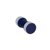 Rubinet Shower Door Knob (set) Midnight Blue