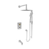 Baril Complete pressure balanced shower kit without handle