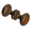 Rubinet Shower Door Knob (set) Tuscan Brass