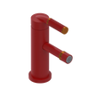 Rubinet Single Control Bidet Fitting (less drain) Maroon