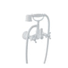 Baril Wall-mounted tub faucet with hand shower