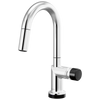 Brizo Smarttouch Pull Down Prep Kitchen Faucet With Arc Spout Less Handle
