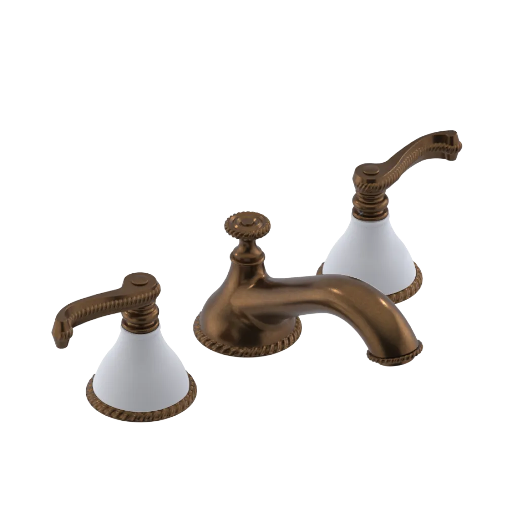 Rubinet Widespread Lav. Set. (less drain) Tuscan Brass