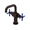 Rubinet Single Hole Dual Handle Lav. Set. (less drain) Oil Rubbed Bronze