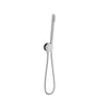 Baril 1-spray anti-limestone hand shower on wall-mounted supply elbow