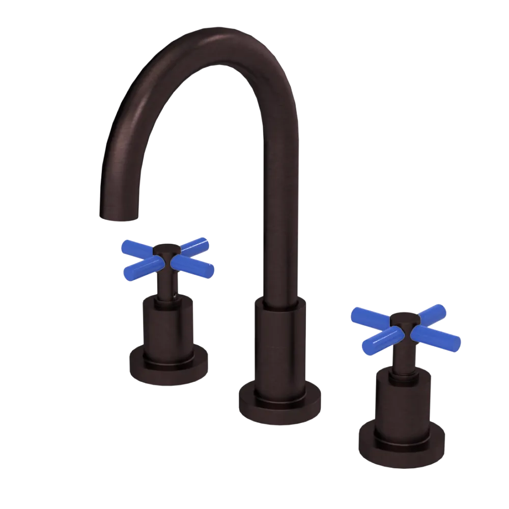 Rubinet Widespread Kitchen Set with LaSalle Spout Oil Rubbed Bronze