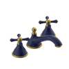 Rubinet Widespread Lav. Set. (less drain) Midnight Blue