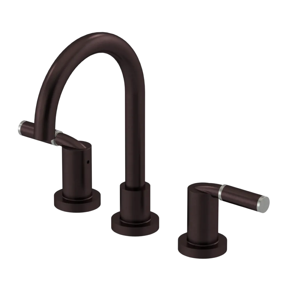 Rubinet Widespread Lav set (less drain) Oil Rubbed Bronze