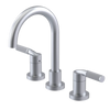 Rubinet Widespread Lav. Set. (less drain) Satin Chrome