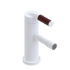 Rubinet Single Control Bidet Fitting (less drain) Matt White