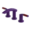 Rubinet Widespread Lav. Set. (less drain) Purple Haze