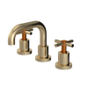 Rubinet Widespread Lav. Set. (less drain) Gold