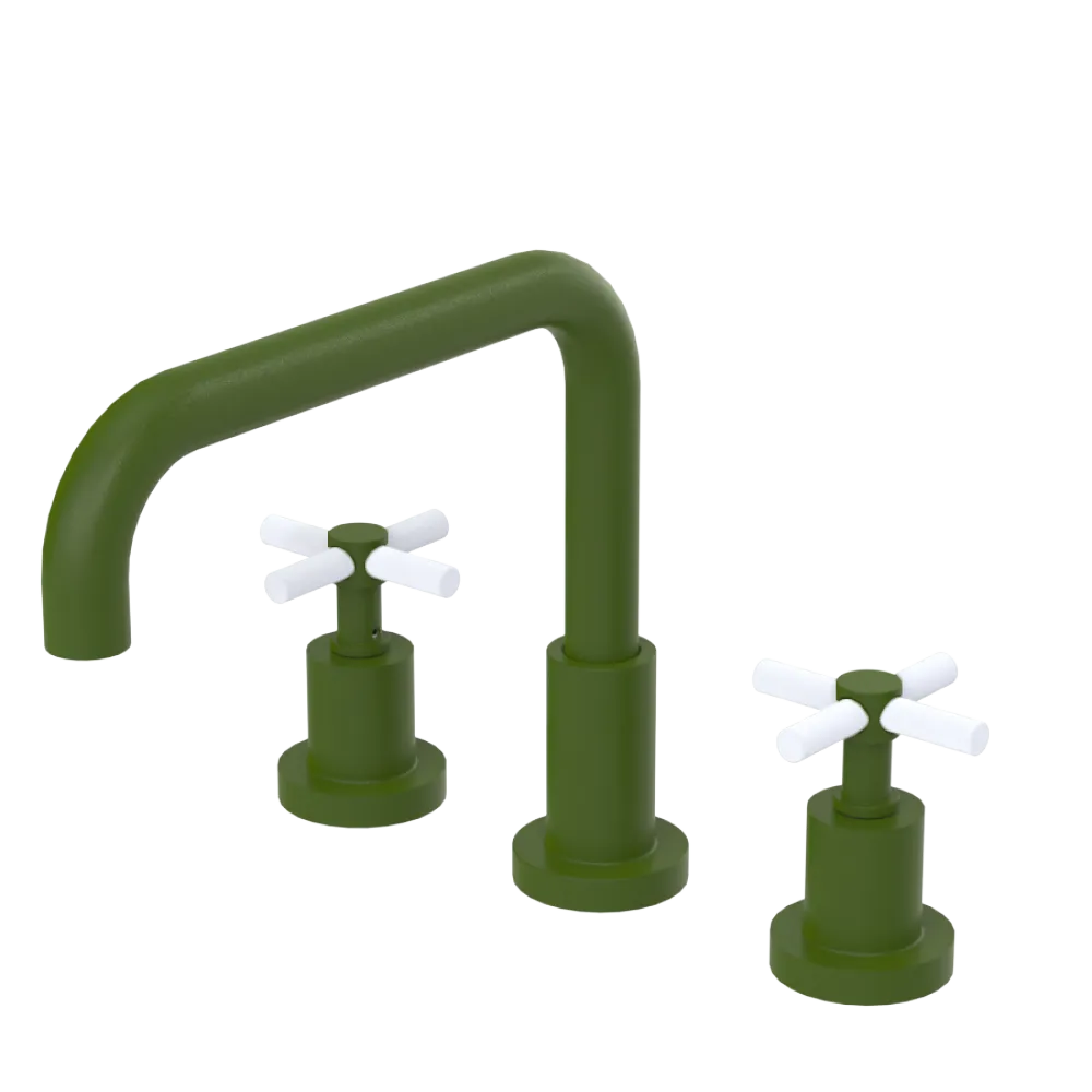 Rubinet Widespread Kitchen Set Green Envy