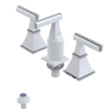 Rubinet Bidet Fitting with Spray, Diverter, and Vacum Breaker (Less Drain) White