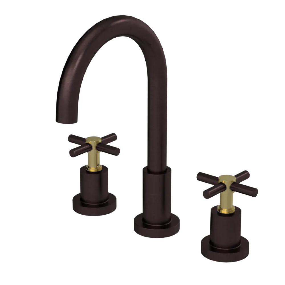 Rubinet Widespread Kitchen Set with LaSalle Spout Oil Rubbed Bronze