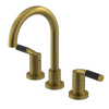 Rubinet Widespread Lav. Set. (less drain) Antique Brass Matt