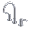 Rubinet Widespread Lav. Set. (less drain) Satin Chrome