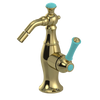 Rubinet Single Control Bidet Fitting (less drain) Natural Brass