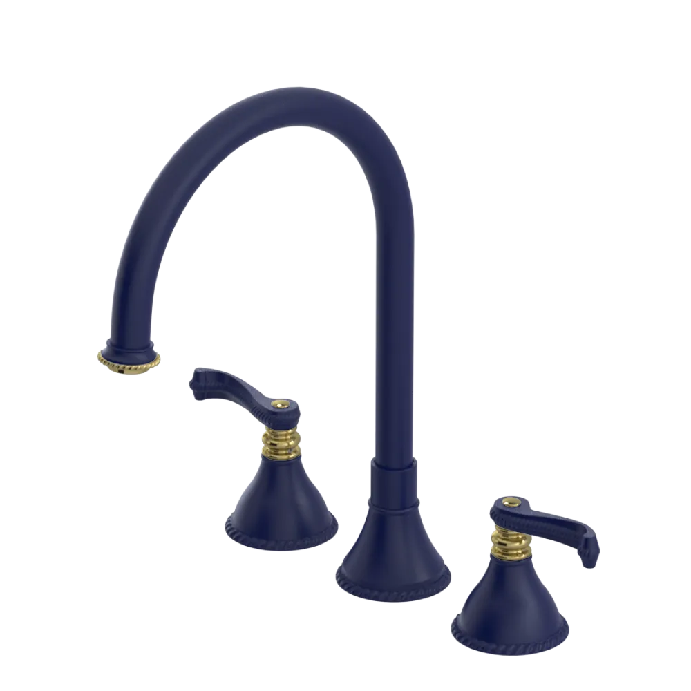 Rubinet Widespread Kitchen Set Midnight Blue