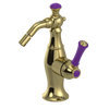 Rubinet Single Control Bidet Fitting (less drain) Natural Brass